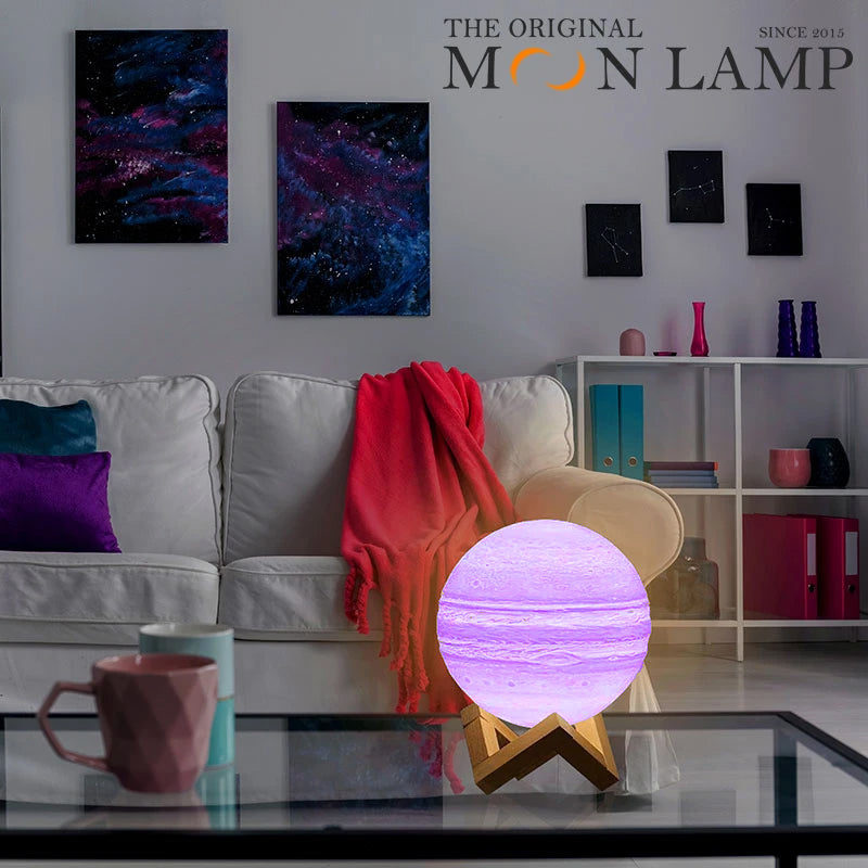 16-Color Jupiter Lamp with Remote – 7 Sizes