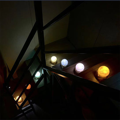 8 Planets Lamp Set – Mercury to Neptune, 3D Printed NASA-Image Night Lights