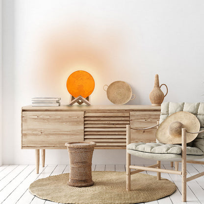 16-Color Mars Lamp with Remote – 7 Sizes