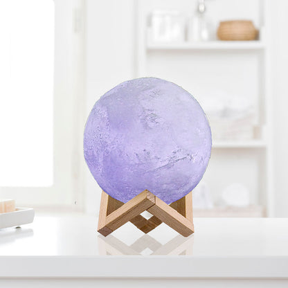 16-Color Mars Lamp with Remote – 7 Sizes