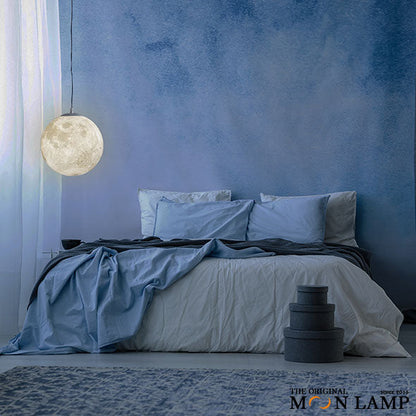 16-Color Hanging Moon Lamp – Ceiling Pendant Light Fixture, 6 Sizes