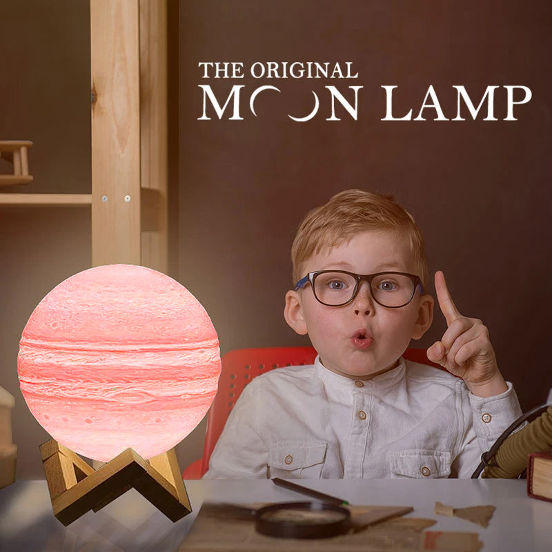 16-Color Jupiter Lamp with Remote – 7 Sizes