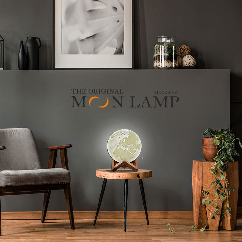 16-Color Earth Lamp with Remote – 7 Sizes